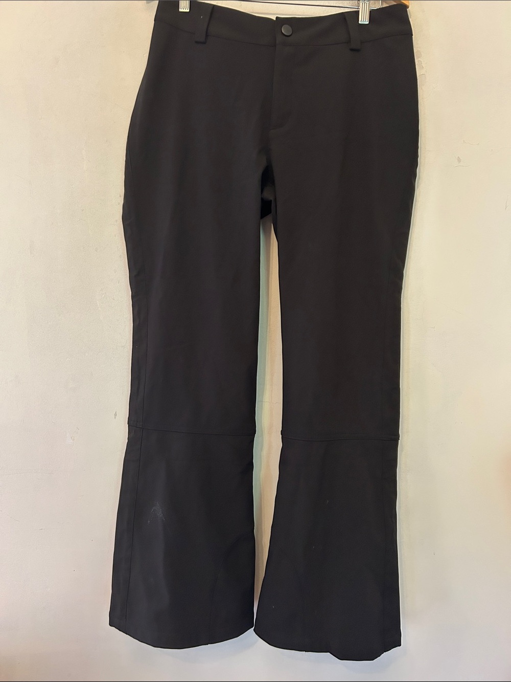 Free Country black ski pants back zipper Size L EUC